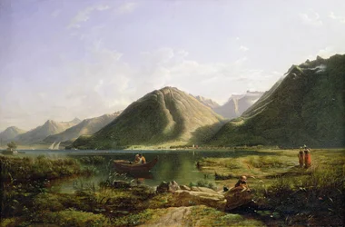 Slutningen af Genevesøen, 1835